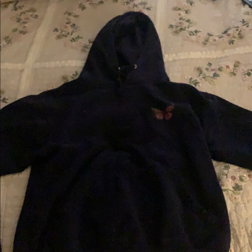 dark purple full tilt butterfly hoodie